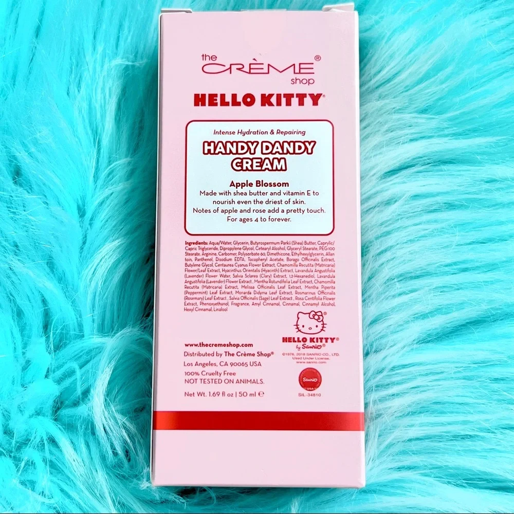 Crème Shop X Sanrio Apple Blossom Hello Kitty Limited Edition Hand Cream